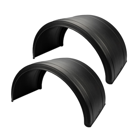 Jonesco Fender Single Axle Textured, Twin/Dually tire 22.5", for "tall 22.5" applications PR JX45A